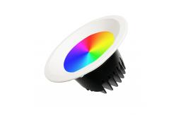 China WIFI Bluetooth Smart LED Recessed Lighting , Commercial Recessed Downlight With ZigBee supplier