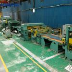 High Efficiency Rotary Shear Coil Roll Metal Cut To Length Line for sale