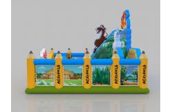 China 1.2m Mini Bounce House 12 Years Bodyguard Inflatable Jumping Castle supplier