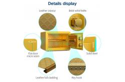 China 11kg Dual Alarm Home Safe Box Electronic Lock With Glossy Surface Tratement supplier