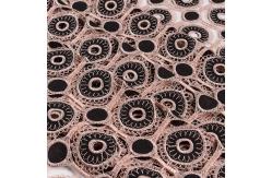 China Custom Water Soluble Lace Trim Guipure Embroidery Lace Trim Fabric For Dress supplier