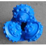 Inserted Tooth Roller Cone Bit Blue SRI API 3 Cones Bit for sale