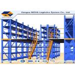 Storage Multi Tier Shelving System Metal Mezzanine Systems Q235B Material OEM