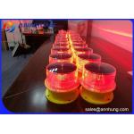 Flash Mode Solar Obstruction Light 32.5cd For Large - Scale Port Machinery for sale