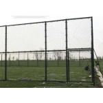 BWG8 To BWG16 PVC Diamond Mesh Fencing 3mm Wire Chain Link Fence for sale