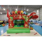 Cute classic inflatable dinosaur combo / small dino inflatable combo inflatable dinosaur jumping combo small size bouncy for sale