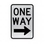 Custom Aluminum Composite Sign Safety Warning Reflective Signs Board Red Triangle Round Square Traffic Road Sign for sale