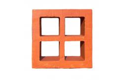 China Red Matt Decorative Terracotta Bricks 6% Water Absorption supplier