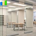 Aluminum Fire Resistant Acoustic Movable Partition Sliding Door For Hotel for sale