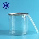 21.6oz 640ml Cotton Candy Clear Plastic Cans With Easy Open End