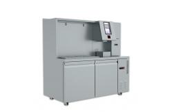 China Automatic Stainless Steel Making Bubble Tea Counter With Refrigeration Freezer supplier