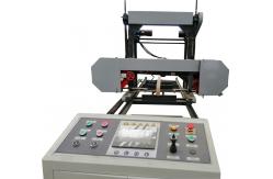 China CNC Automatic Horizontal Wood Band Saw, Cheap price portable sawmill machine supplier