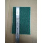 4*6inch Green Non-woven Hand Pad Industrial Abrasive Cleaning Sandpaper Sponge Rectangular Grinder for sale