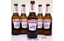China 16. Custom Beer Bottle Labels with Local Glue Removal for Easy Application supplier