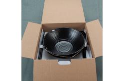 China Black Melamine Ramen 37oz Soup Bowls With Chopsticks supplier