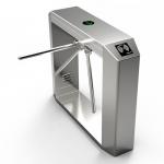 IP54 Outdoor Waterproof Tripod Turnstile Gate Pedestrian Access Control With RFID Reader for sale