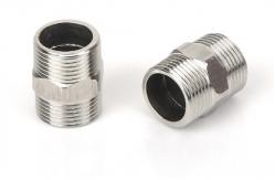China Sus Male Threads Joint Water Plumbing Ss 304 Hex Nipple supplier
