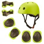 Adjustable Skateboard Skate Helmet pads with 7pcs set Protective Gear Knee Pads