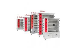 China 30pcs Rotisserie Chicken Gas Oven Roasted Chicken Machine With Overheat Protection supplier