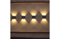 China Simplicity Solar Wall Light Up And Down Luminous Spotlight For Courtyard Villa supplier