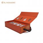 Recyclable Food Packaging Boxes Macaron Waffle Cookie Pastry Gift Box With Handle for sale