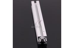 China Punching CNC Extruded Aluminum T Slot With Sand Blasting Aluminum Profile supplier