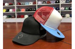 China China Hot sale Flat brim custom logo rhinestone blank 5panel snapback hats caps supplier