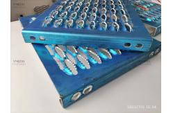 China Diamond Hole Floor Grating Grip Strut Grating Aluminum 3003 Metal supplier