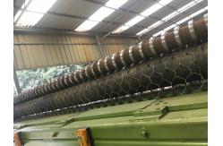 China Heavy Duty Galvanized Gabion Machine Wire Mesh Hexagonal 4300mm Width supplier