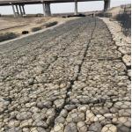 Rust Proof Galvanized Hexagonal Gabion Basket Galfan For Seawall Protection for sale