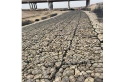 China Rust Proof Galvanized Hexagonal Gabion Basket Galfan For Seawall Protection supplier