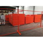 PVC Coated 6x9.5ft Temporary Site Fencing With 50x100mm Mesh for sale