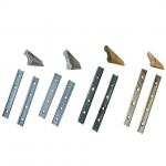 132RE 136 AREMA Fishplate Rail Joint Forging Casting With 6 Holes And Bolts for sale