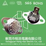 Disc Type Snap Switch Thermostat , Temperature Control KSD Thermal Switch for sale