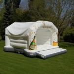 inflatable wedding white bouncer for outdoor wedding event for sale