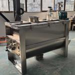Powder Screw Ribbon Mixer , Efficient Mixing Equipment For Dry And Wet Materials