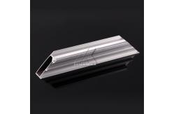 China Silver Matt Aluminium Alloy Profile 6000 Series Durable Decoration Frame supplier