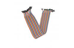 China Female To Female 40cm 40 Pin Solderless Breadboard Jumper Wires supplier