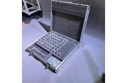 China Silver Lightweight Aluminum Flight Case Custom Sizes TUV Certificate supplier