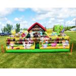 Tarpaulin Inflatable Bounce House Water Slide Jump Bouncer for sale
