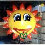 Sunflower flowers elves inflatable balloon, advertising inflatable helium balloon for sale
