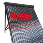 Pressurized Solar Collector Black Frame Solar Thermal Collectors Copper Pipe Collector for sale