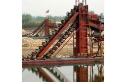 China River Gold Mining Bucket Ladder Dredger For Sand Gold Dredging supplier