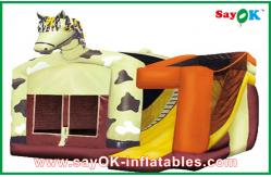 China Cartoon Inflatable Bounce Children Waterpark Inflatable Combos With Slide supplier