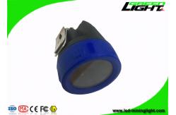 China 10000 Lux Brightness LED Mining Cap Lamp 170g Weight With Magnetic USB Charger supplier