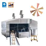 SS Large Scale Wafer Cone Maker Automatic Wafer Cone Production Equipment 0.75kw for sale