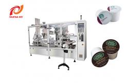 China 6000pcs/hour Double Lane K Cup Filling And Sealing Machine supplier