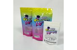 China k Holographic Herbal Incense Packaging Customized Bag Childproof 3.5g Pouch supplier