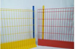 China Construction Building Edge Guard Barrier System Powder Coated 1.2m Height supplier