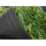 Green Football Artificial Turf Dtex 11200 WIth CPP+LENO Backing And SBR Latex Coating Low Maintenance for sale